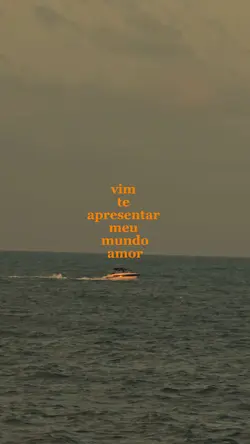 vim te apresentar 