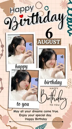 6 AUGUST BIRTHDAY