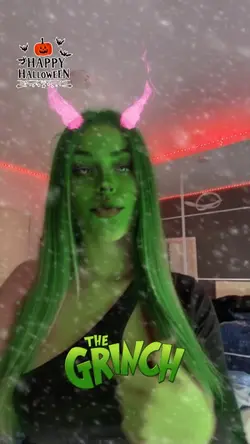 The grinch filter 💯
