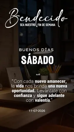 Sábado, Buenos días