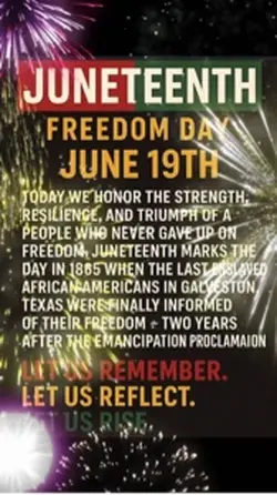 Juneteenth  #19th🖤💚❤️