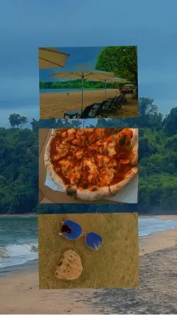 Beach moment
