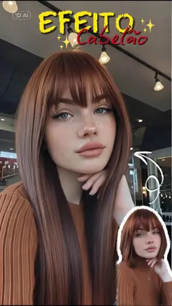 Efeito Cabelo longo 