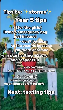 Year 5 tips