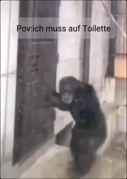 ich muss scheißen