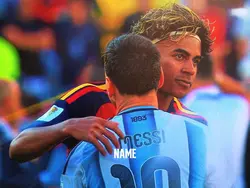 Lamine Respect Messi