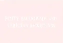 Preppy backround