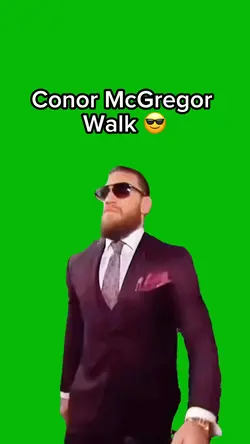 Conor McGregor Walk