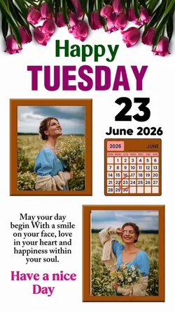 Tuesday 23 June 2026