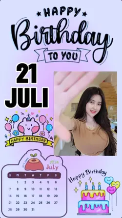 21 JULI ULTAH