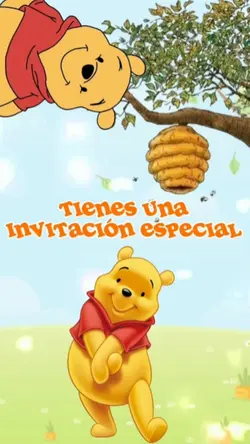 WinniePooh Invitacio