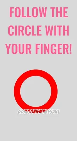 move your finger zzz