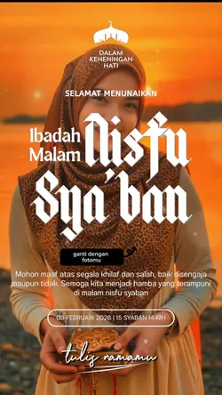 nisfu sa'ban 2026