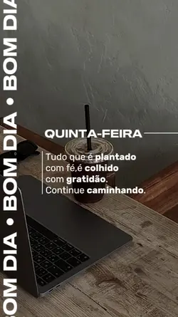 bom dia quinta 