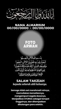 Takziah AL FATIHAH