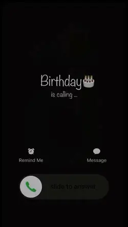Birthday template 