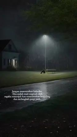 alone in the rain