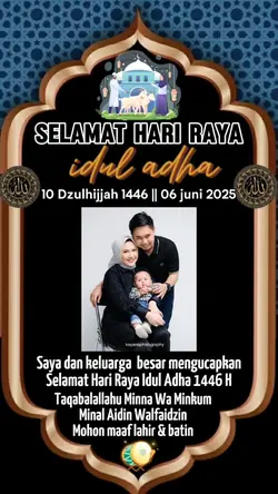 selamat idul Adha 