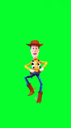 woody vibing