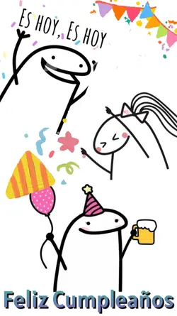 Es hoy, feliz cumple