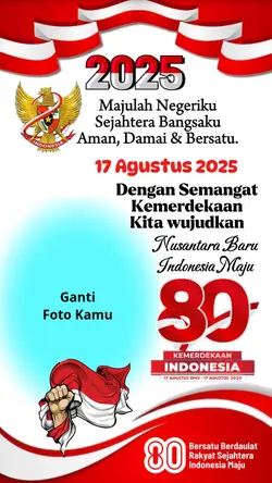 Dirgahayu RI KE 80th