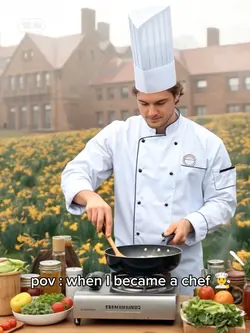 when I became a chef