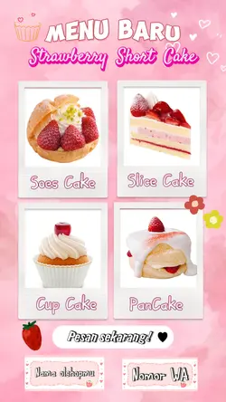 Promosi jualan kue