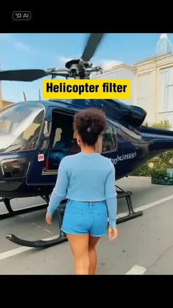 Helicopter filter