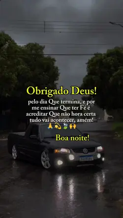 obrigado Deus!