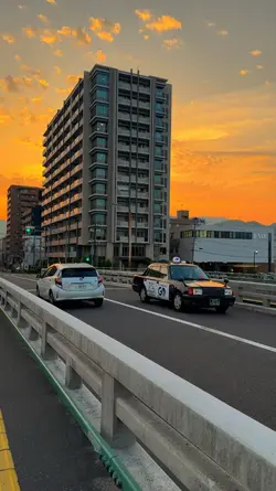 美しい夕暮れのHDR