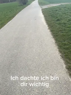Ich bin dir egal