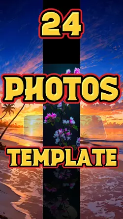 24 Photos Template