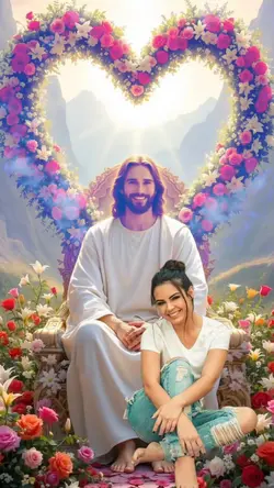 Sua foto com Jesus 