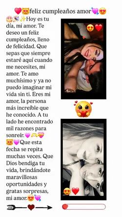 cumpleaños Amor 
