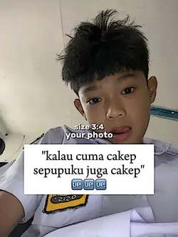 kalau cuma cakep
