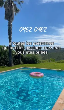 Oyez oyez piscine🥲⛱️