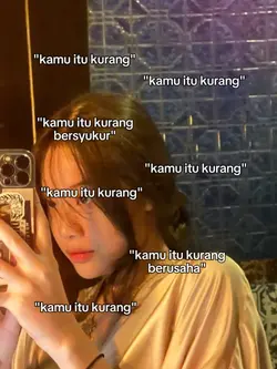 kamu kurang berusaha