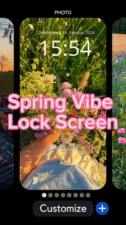 Spring Lock Screen 📱
