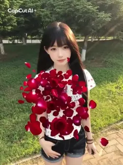 花びらフェードアウト