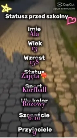 Status przed szkolny