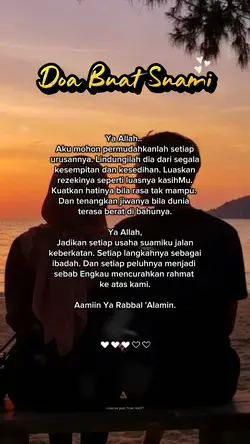 Doa buat suami