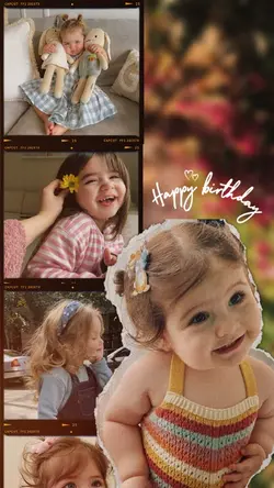 Birthday baby cute