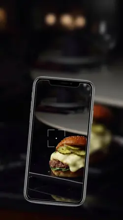 Sizzle & Close-Up: Gourmet Burger Promo