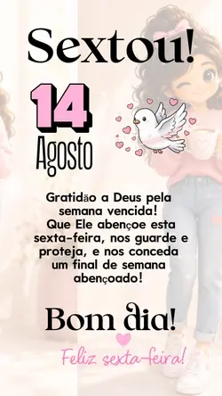 Bom dia, sextou!