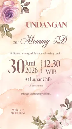 Undangan Mama