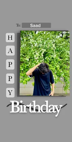 birthday template 