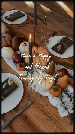 Happy Thanksgiving!
