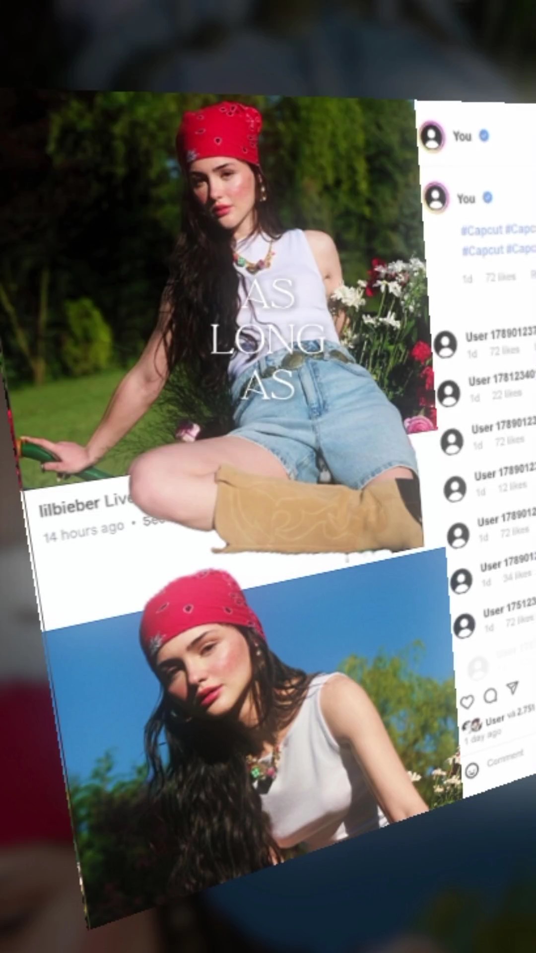 capcut template cover