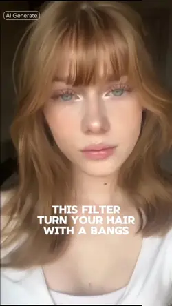 Hair with Bangs AI