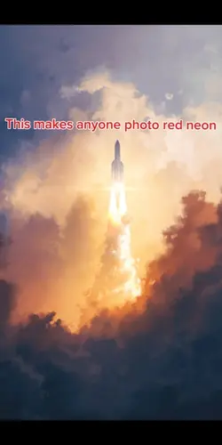 Red neon